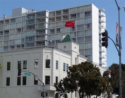 Chinese consulate in sf - Oct 10, 2023 · An unidentified person who drove a car into the Chinese Consulate building on Laguna Street in San Francisco, California, is dead after being shot by police inside the building. 